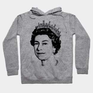 Queen Elizabeth T Shirt RIP - Queen of England Memoriam Hoodie